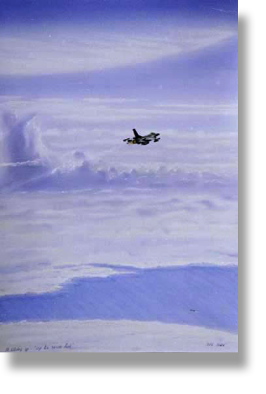 30.000ft
Airbrush and pencil on paper
21 x 29 cm